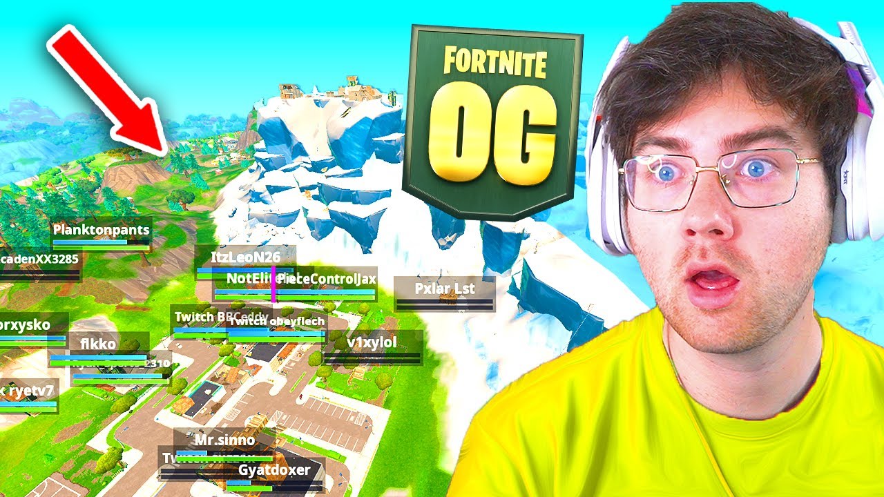 I Hosted A Season 7 Tournament In OG Fortnite (Unbelievably Stacked)