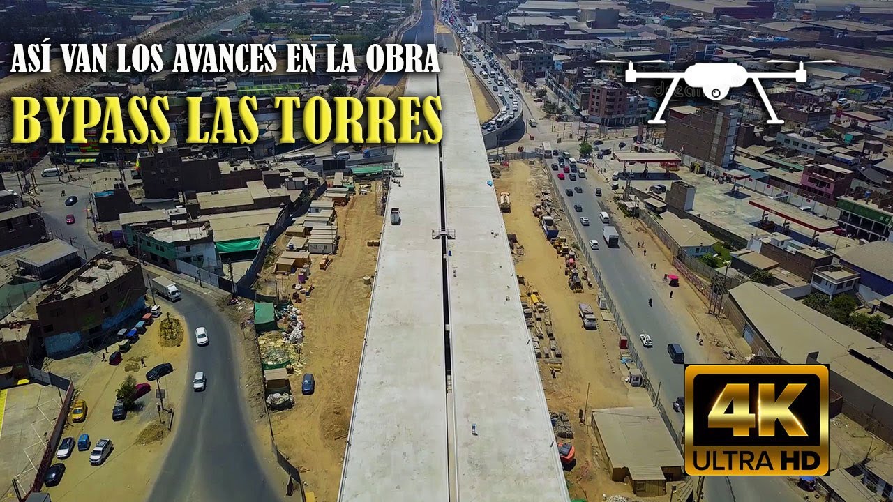 Vista aérea del avance BYPASS LAS TORRES | Ramiro Prialé | Obras 21/12/2025