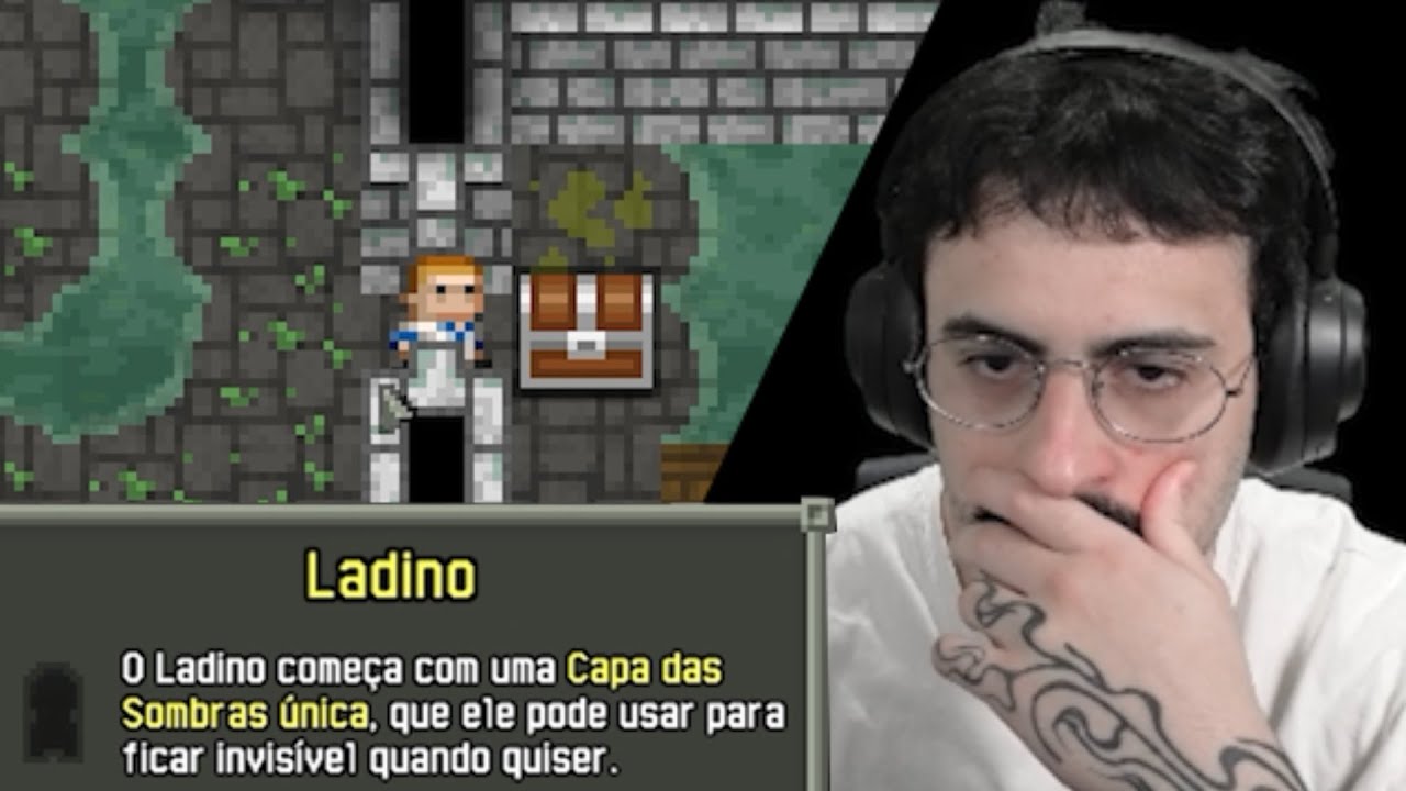 virando ladrão no joguinho de dungeon