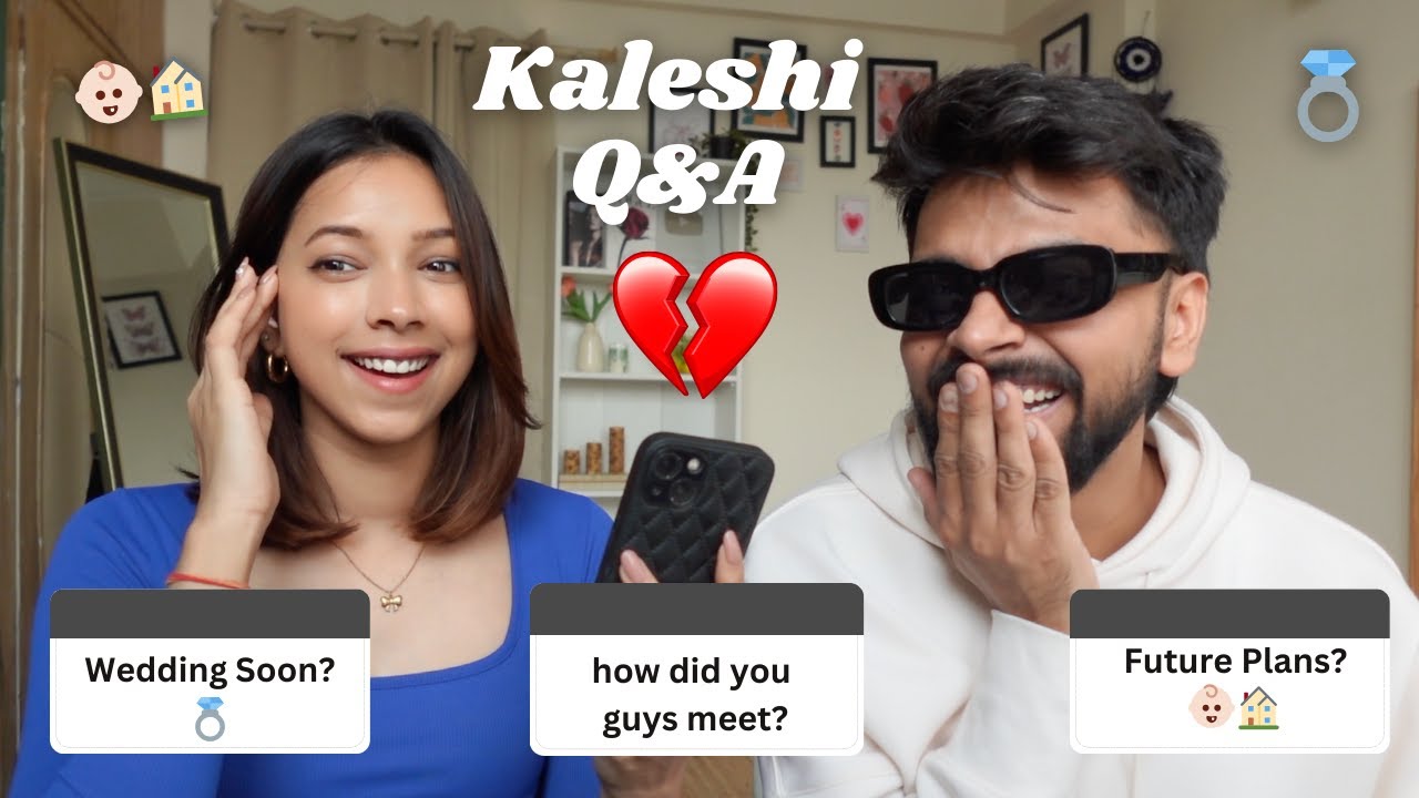 Kaleshi Couple first Video | Q&A ❤️