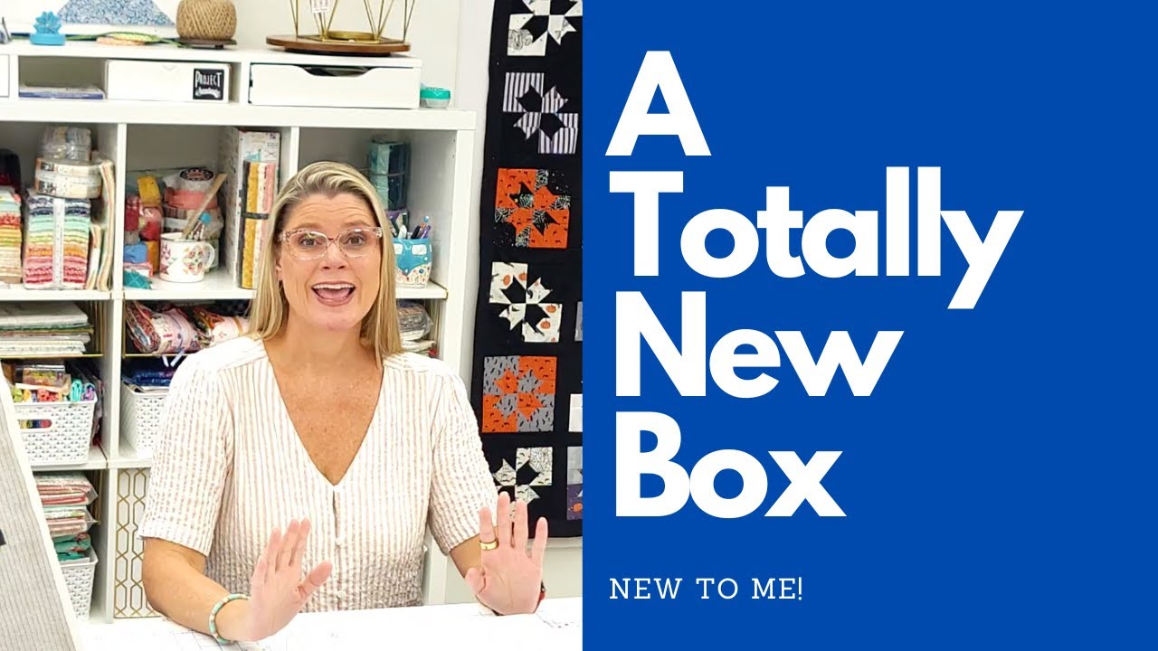 A new Quilting box!  Open Gate Quilt Box