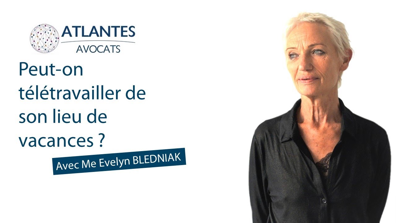 Peut-on télétravailler de son lieu de vacances ?