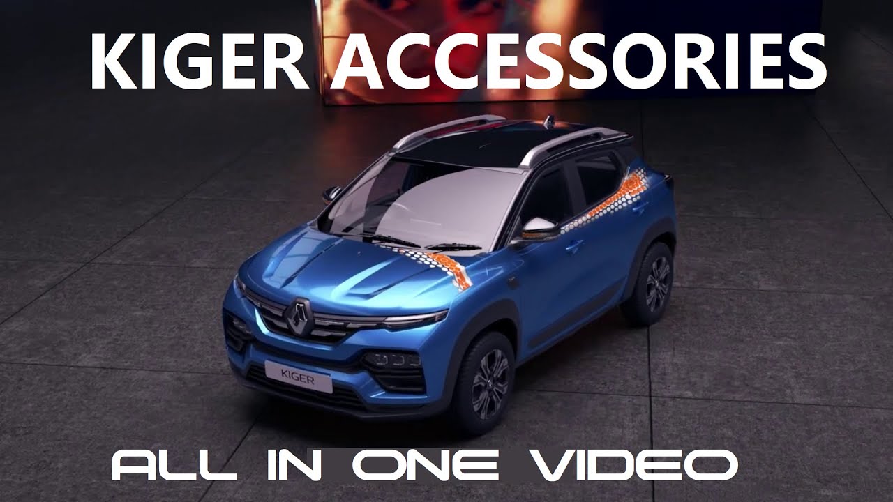RENAULT KIGER ACCESSORIES REVEALED - OFFICIAL VIDEO