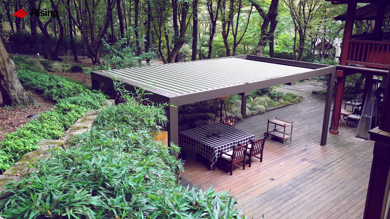 Orman evinde biyoiklimsel / Rising Pergola
