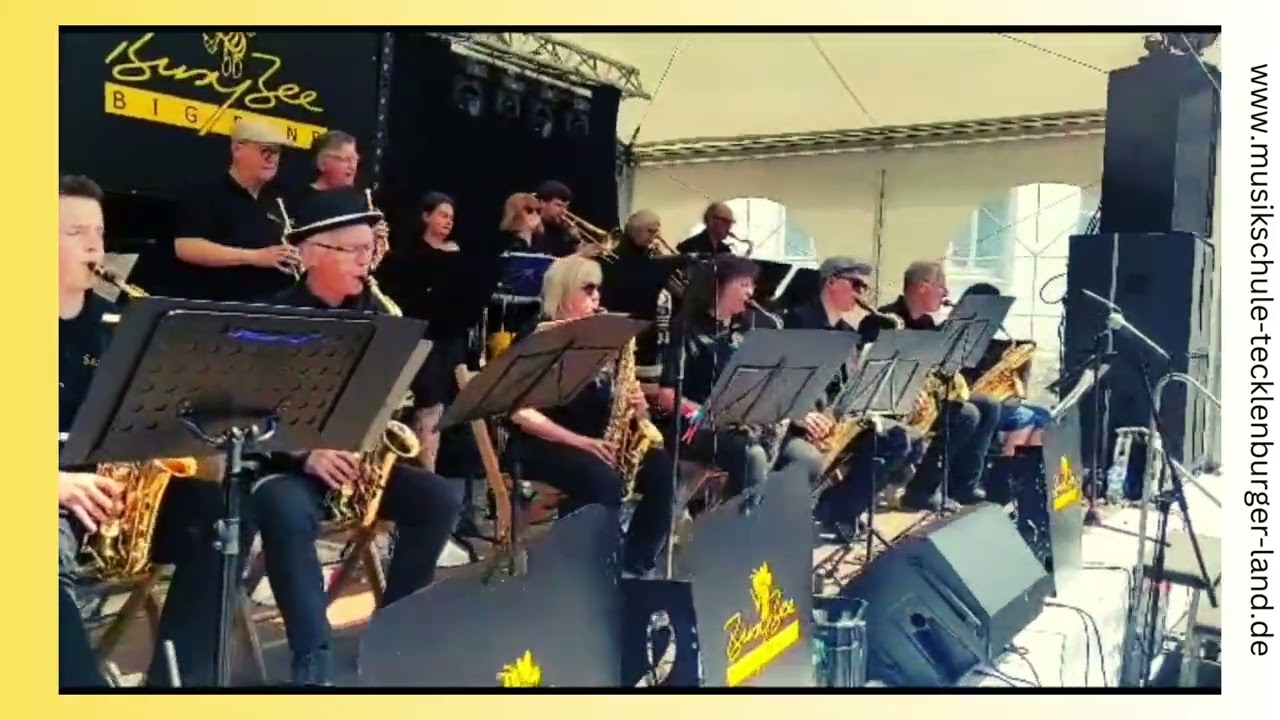 Busy Bee Big Band LIVE! 2023 in Lengerich beim Brunnenfest 