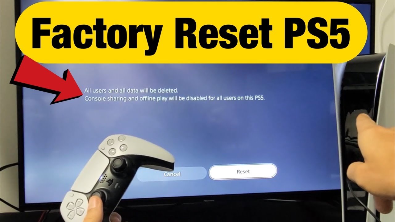 PS5: Как сбросить настройки до заводских (для чистого листа или продажи)