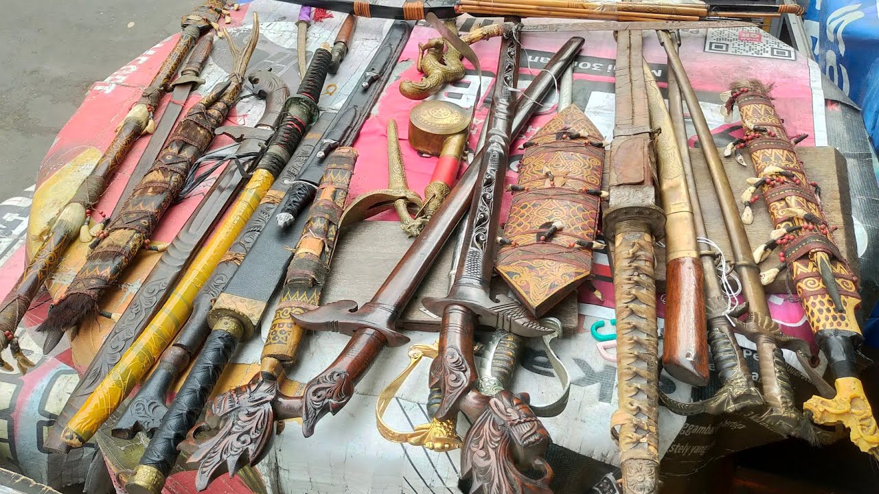 DARI SAMURAI JEPANG MANDAU,PEDANG JAWA,‼️LAWASAN ‼️ PASAR LOAK JATINEGARA|BANG FAHMI WA 08151871311