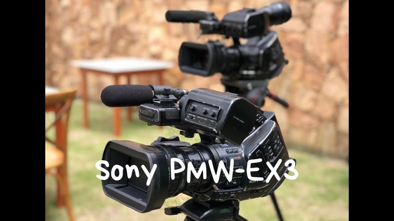 SONY PMW EX3 -  VERIFICAÇÃO DE ÁUDIO E DETALHES ÚTEIS DA CAMERA