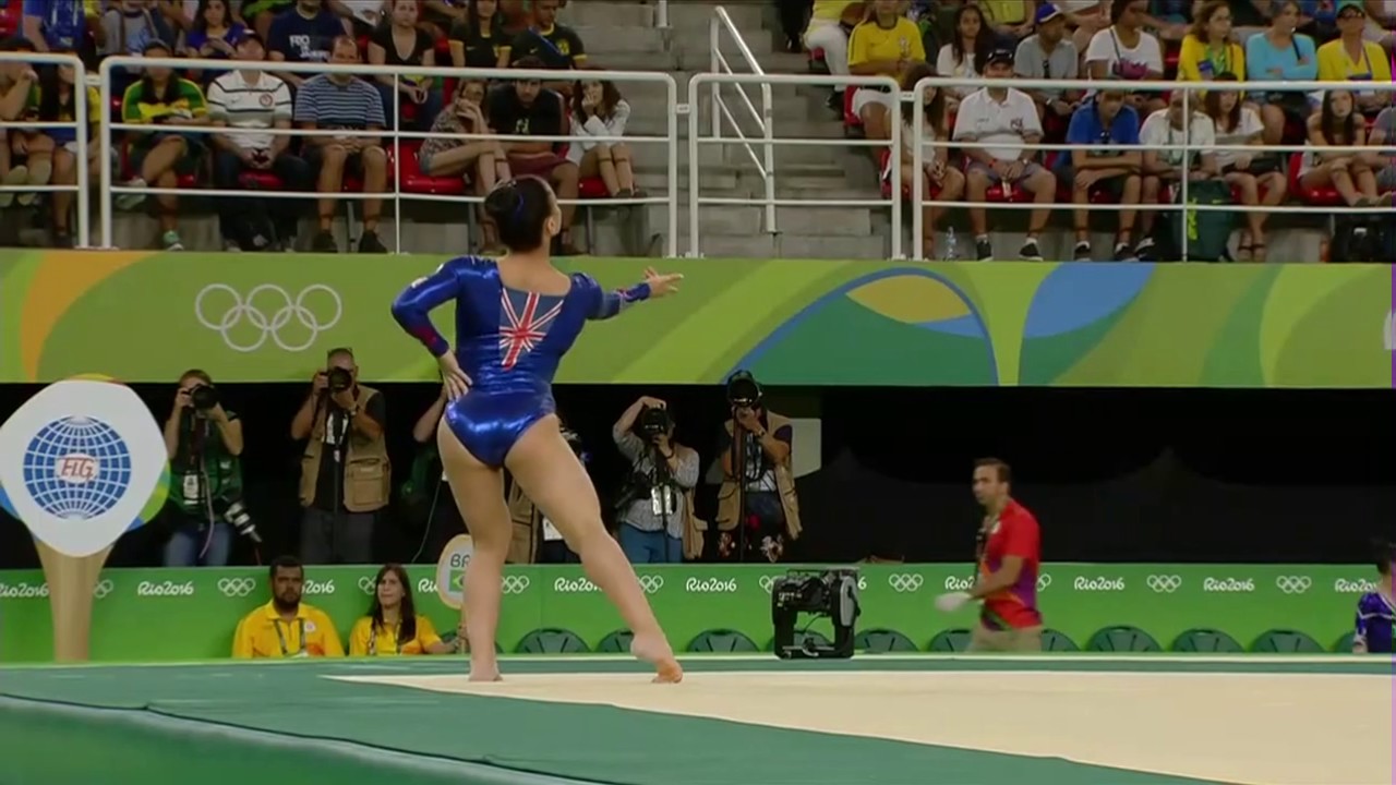 Claudia Fragapane 2016 Olympics QF FX