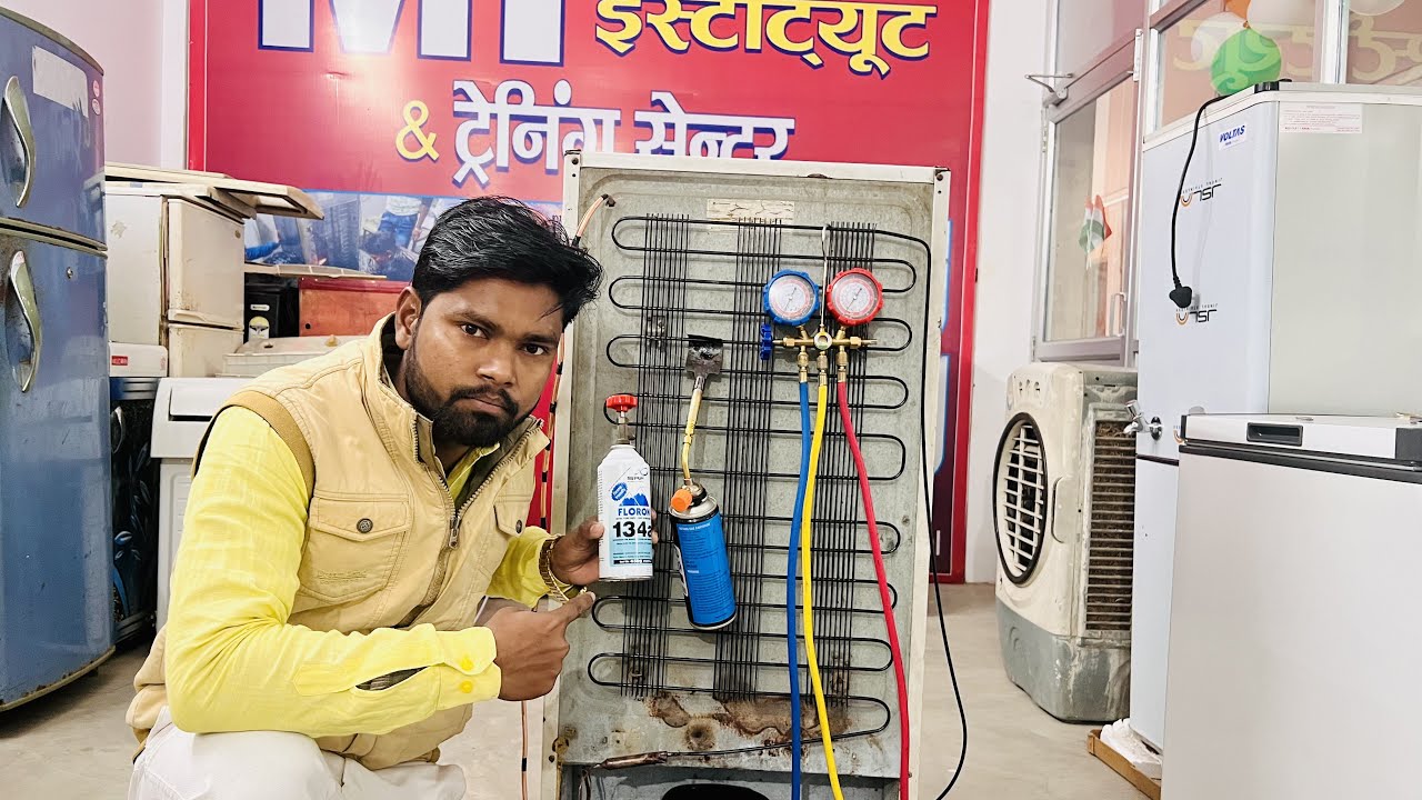 How to Refrigerator assembly & Gas Charging Step By Step 100% Practical Part 2