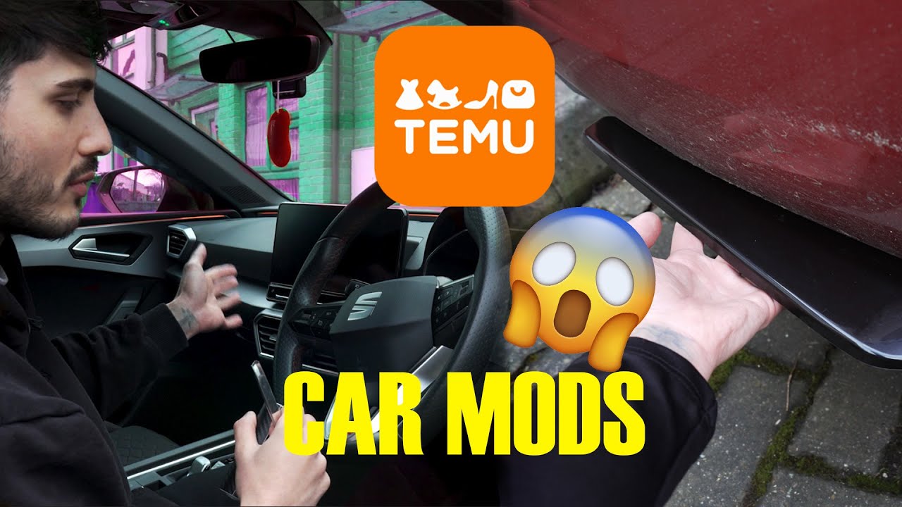 Покупка автомобильных модификаций и аксессуаров в TEMU