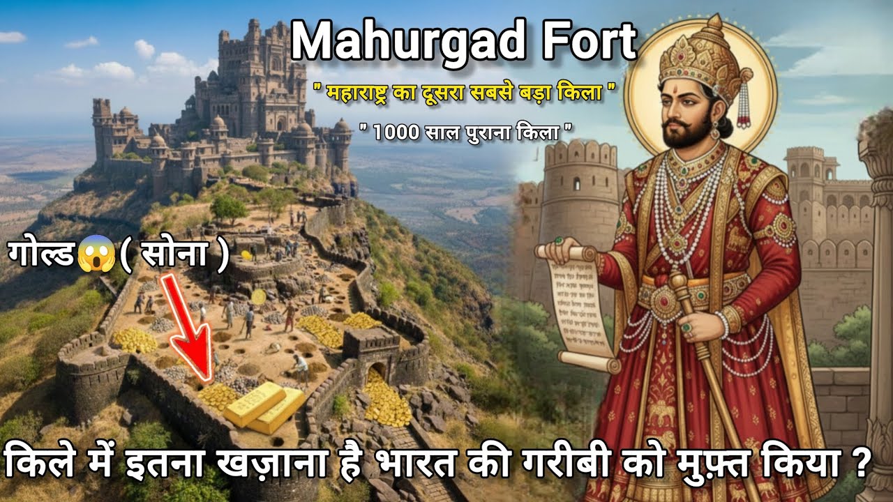 Mahurgad Fort | महाराष्ट्र का दूसरा सबसे बड़ा किला | Mahurgad ka Kila Nanded 