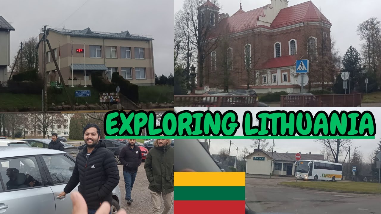 International Students Exploring Lithuania & Car buying Adventure! || @sarosh series