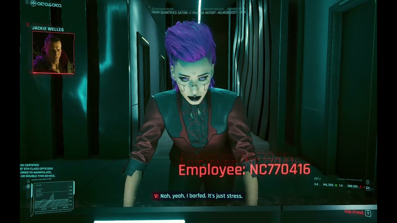 Cyberpunk 2077   || Corpo V Intro  ||