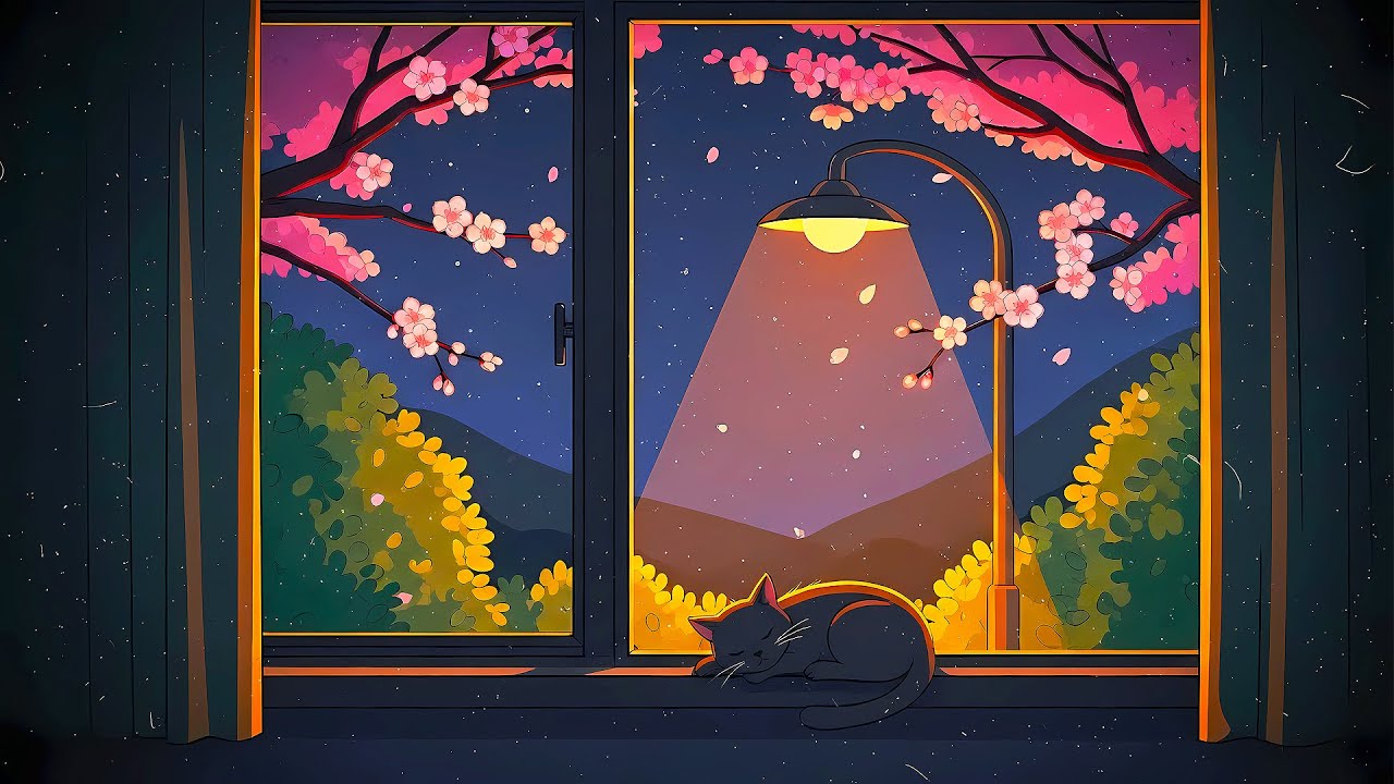 late night lofi for quiet thoughts and focus 🌙