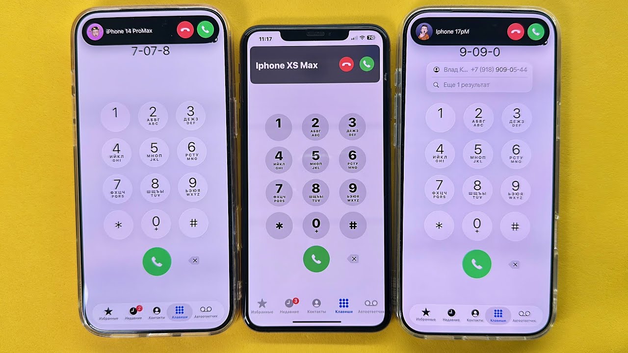 Two IPhone 17 Pro Max Incoming & Outgoing Call IPhone XS Max Double all at the Same Time