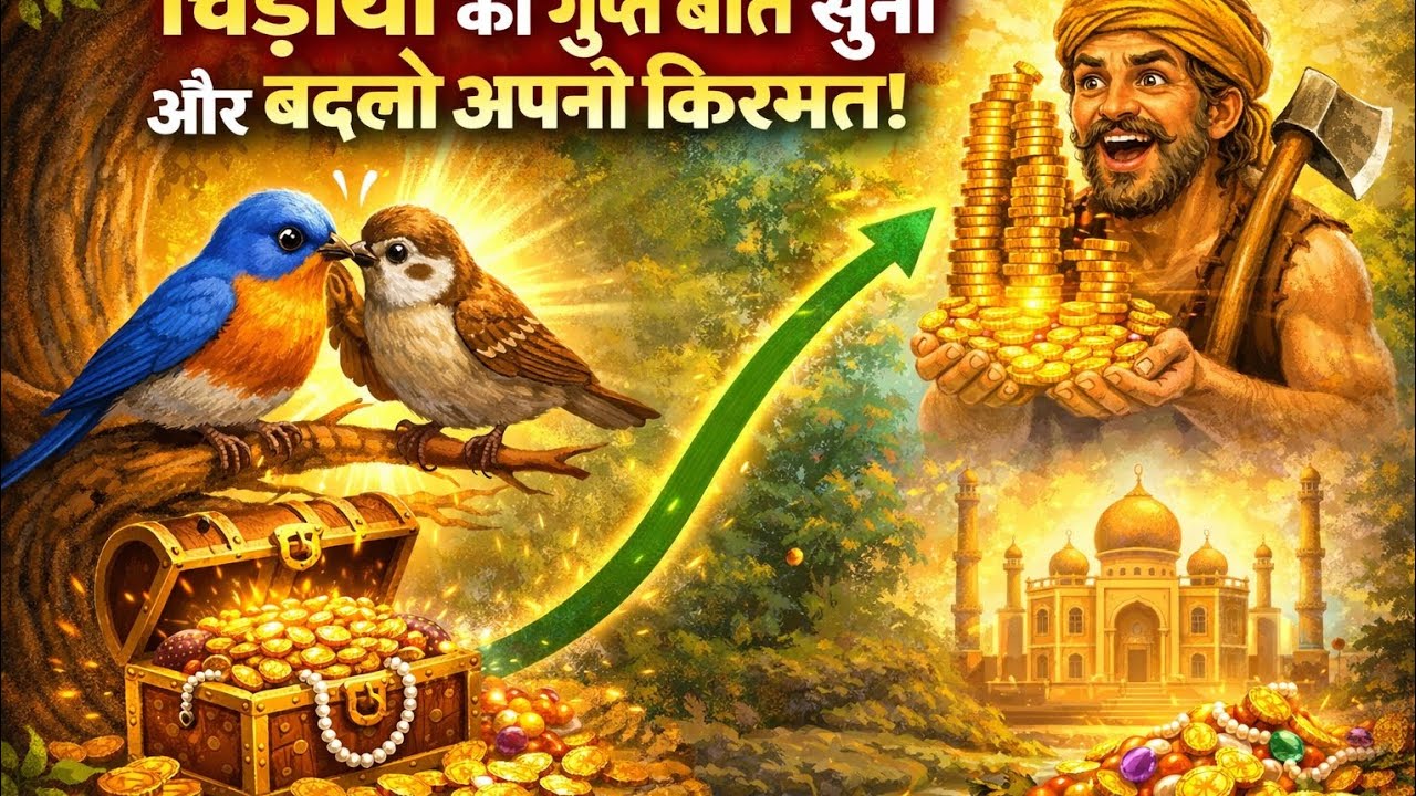 एक बार जरुर सुने चिड़िया की गुप्त बातें जो आपकी जिंदगी बदल देगी@वायरल 