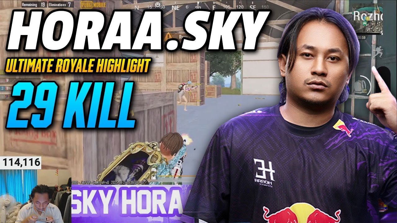 PUBG Mobile Nepal : HORAA.SKY Ultimate Royale Highlight