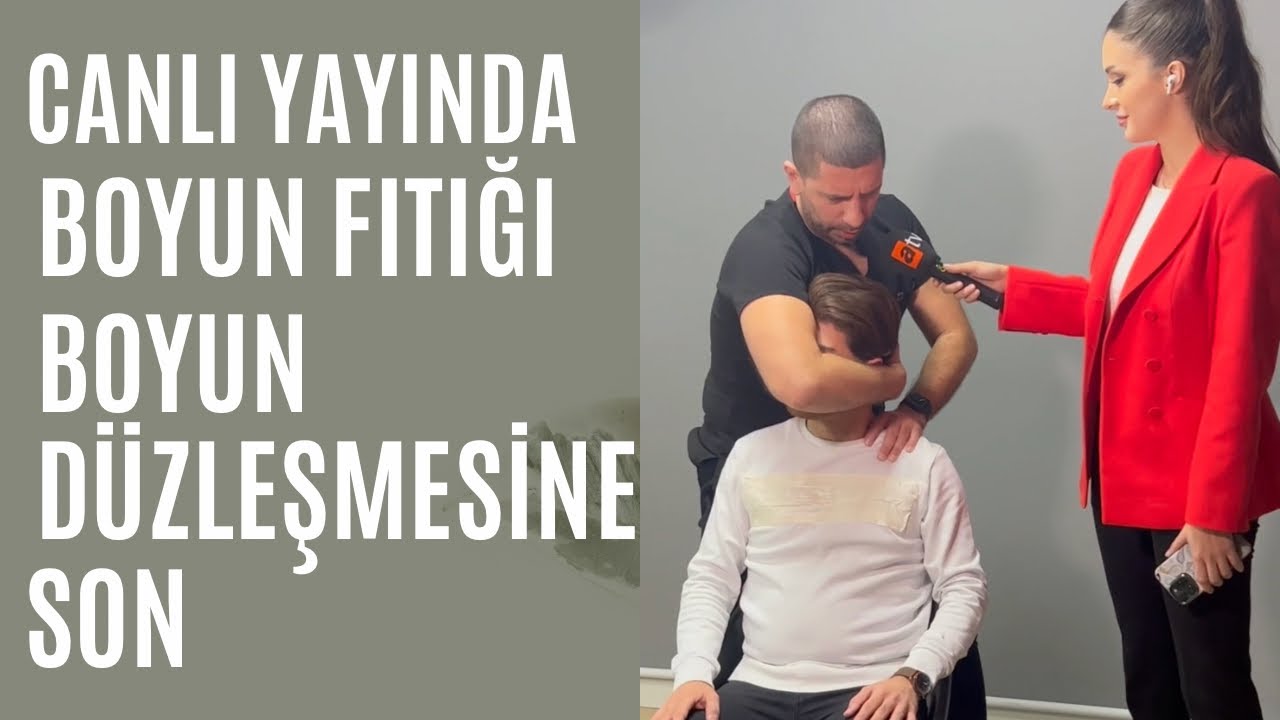 CANLI YAYINDA BOYUN DÜZLEŞMESİ VE BOYUN FITIĞI AĞRISINA FİZYOTERAPİST HÜRKAN AKKUZU İLE SON.