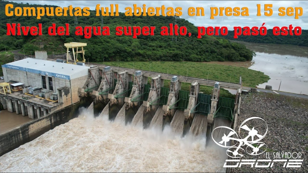 Nivel del agua super alto en rió Lempa, pero pasó esto! #elsalvador