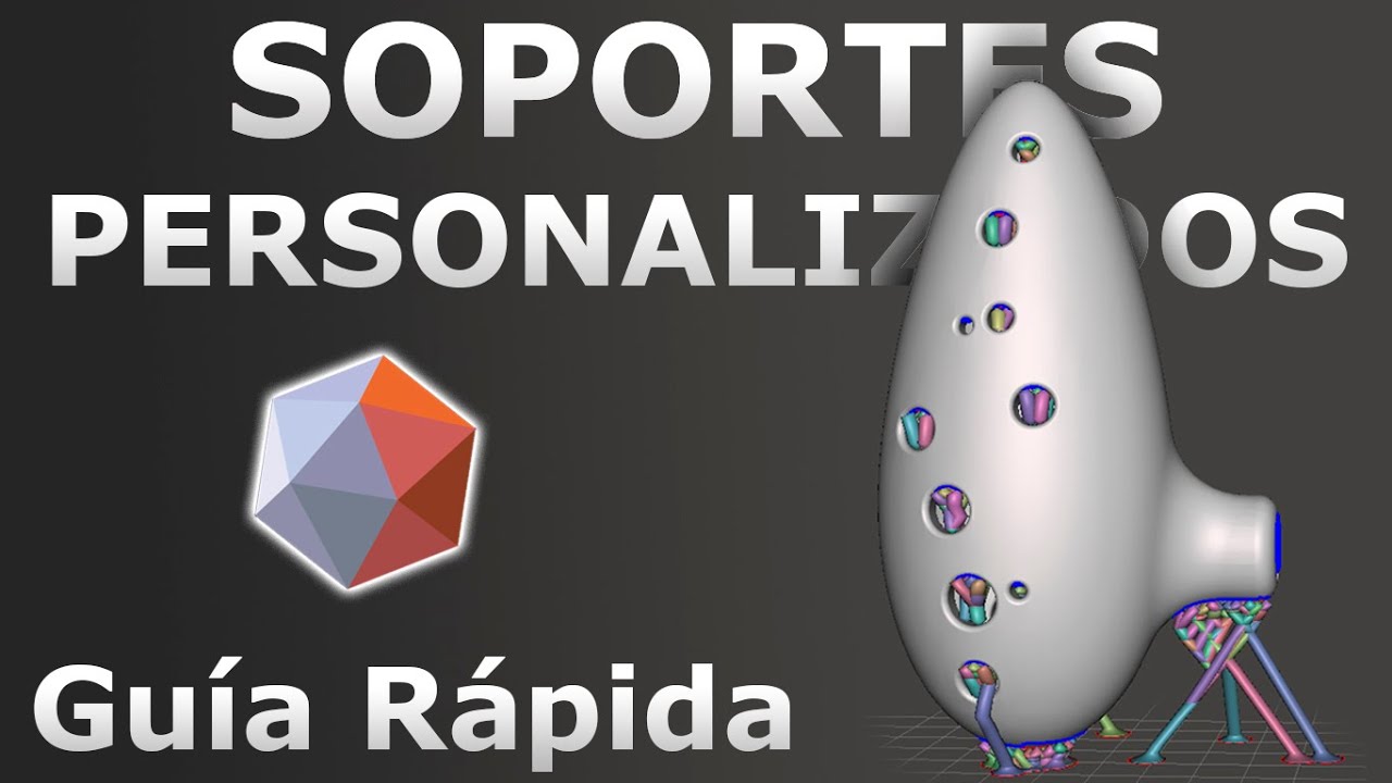 Soportes MUY personalizados [Guía de inicio rápido] para tus impresiones en 3D con MeshMixer