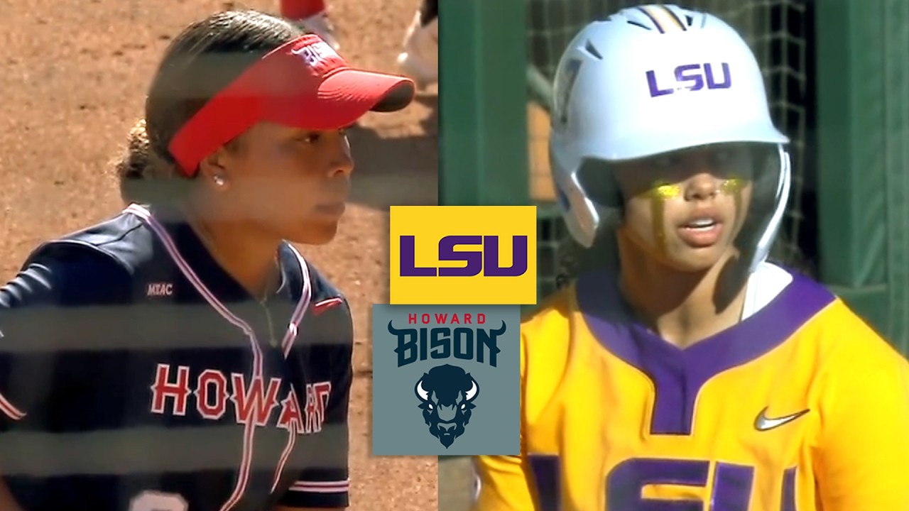 Howard vs #17 LSU Women's College Softball Highlights Full Game 2026
