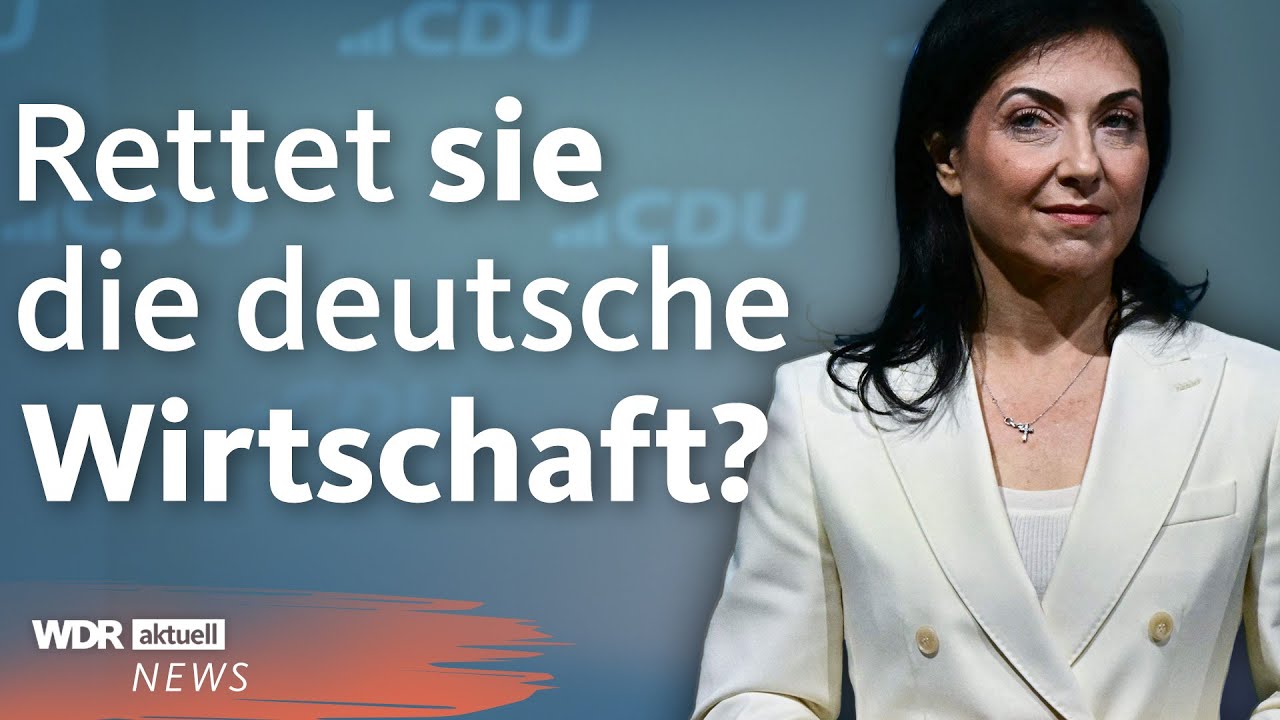 Katherina Reiche (CDU): Das ist die künftige Wirtschaftsministerin | WDR Aktuelle Stunde