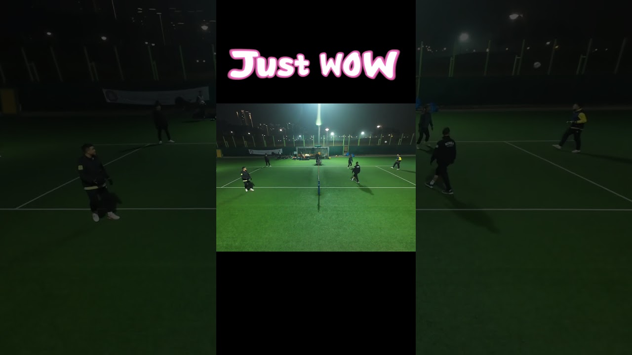발코A킥 JUST WOW #shorts #족구쇼츠 #발코 #하남미사 #족구공격 #야족 #sports