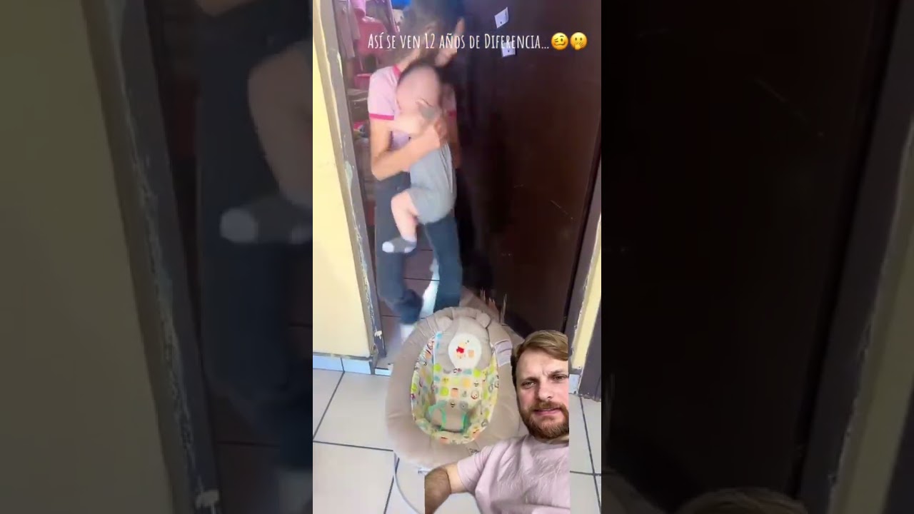 Asi se ven 12 a&ntilde;os de diferencia #reacci&oacute;n