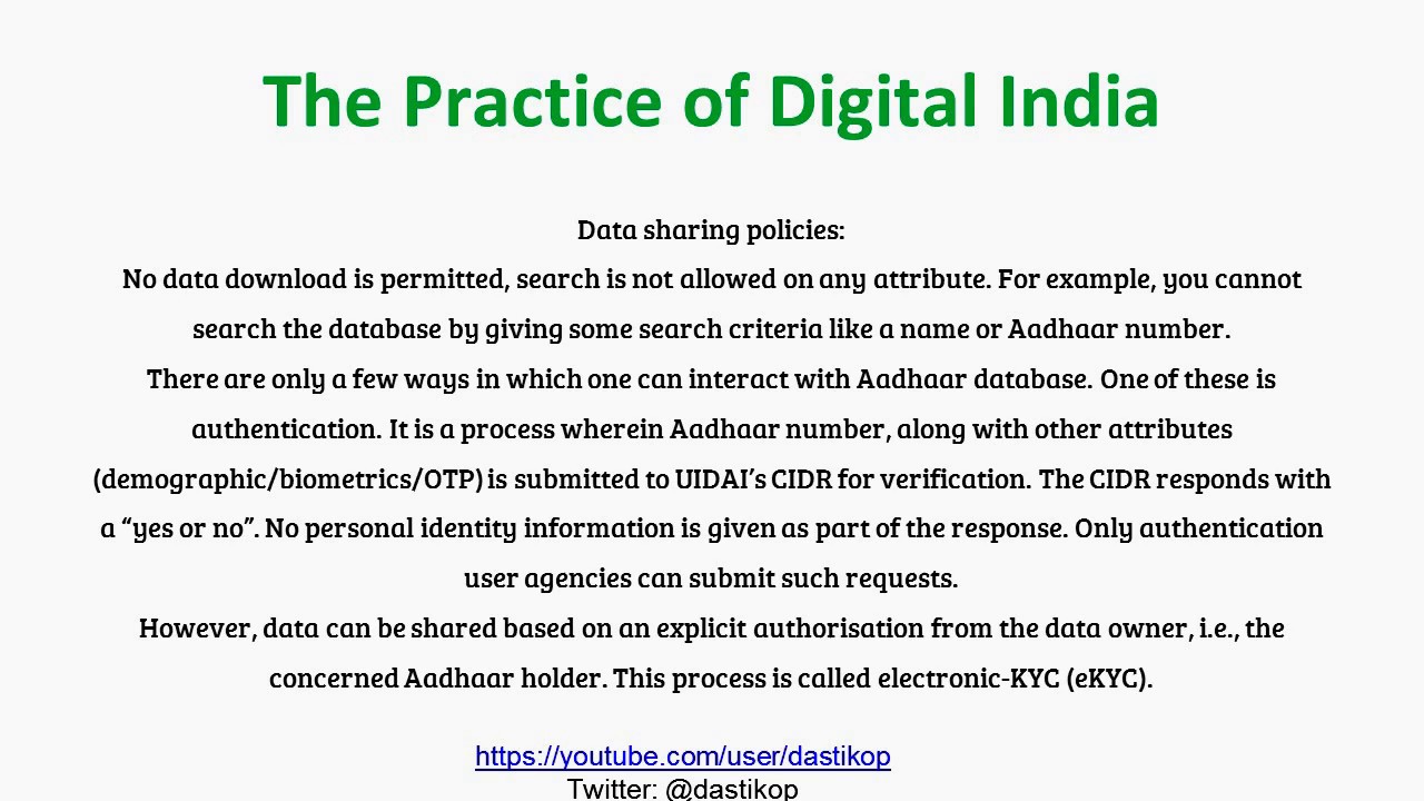 2018 Aadhaar Privacy by Design - Principles, Practice and Provisions(T)