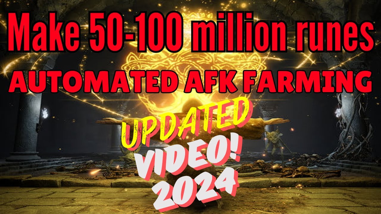 Elden Ring Macro - AFK Automated Rune Farm - Easy to use ## UPDATED ##
