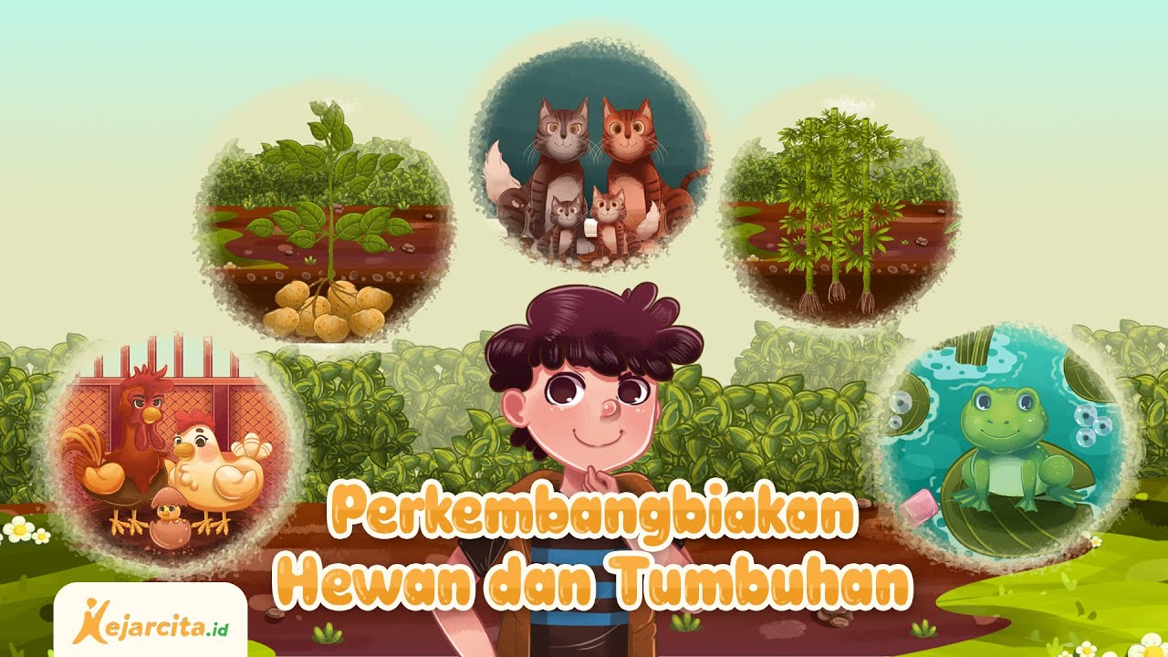 Perkembangbiakan Hewan dan Tumbuhan | Materi IPA SD