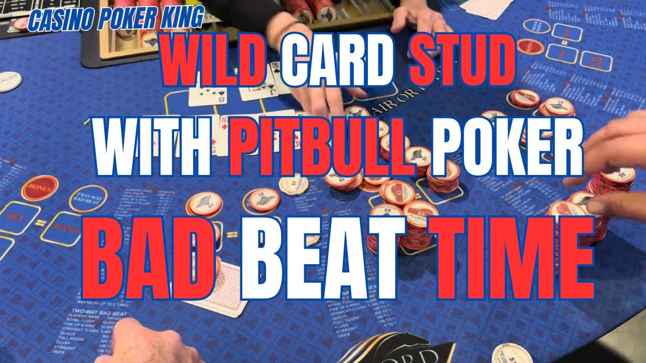 WILD CARD STUD ! BAD BEAT TIME 🤛