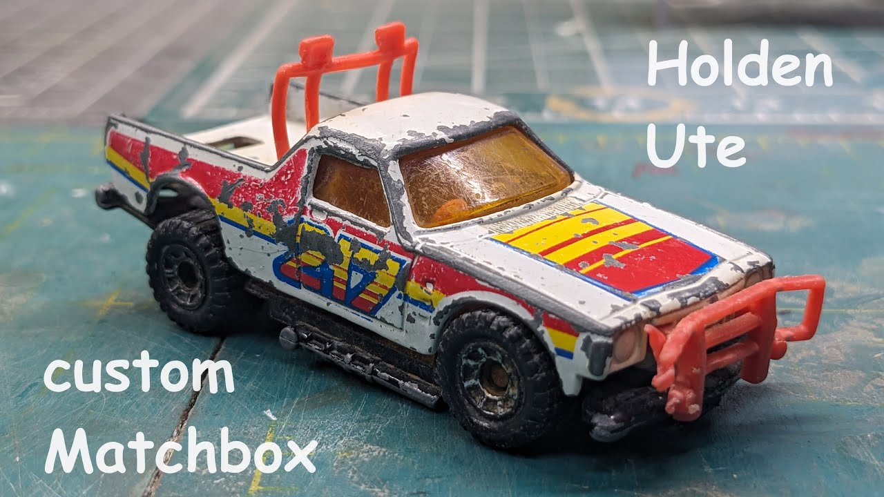 70's Holden Ute - custom Matchbox