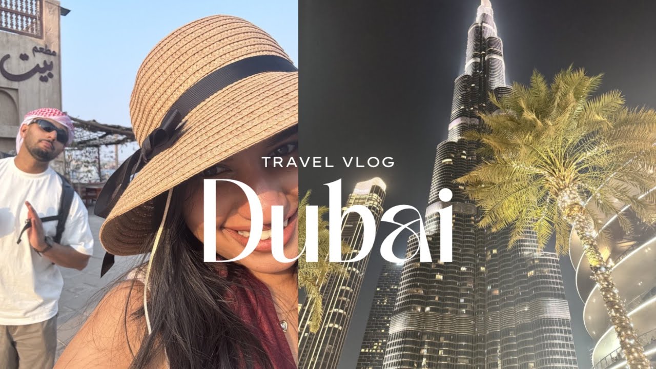 Day 1 in Dubai | Burj Khalifa | Old souk | Travel Vlog | NZ to UAE I Oct 2025 