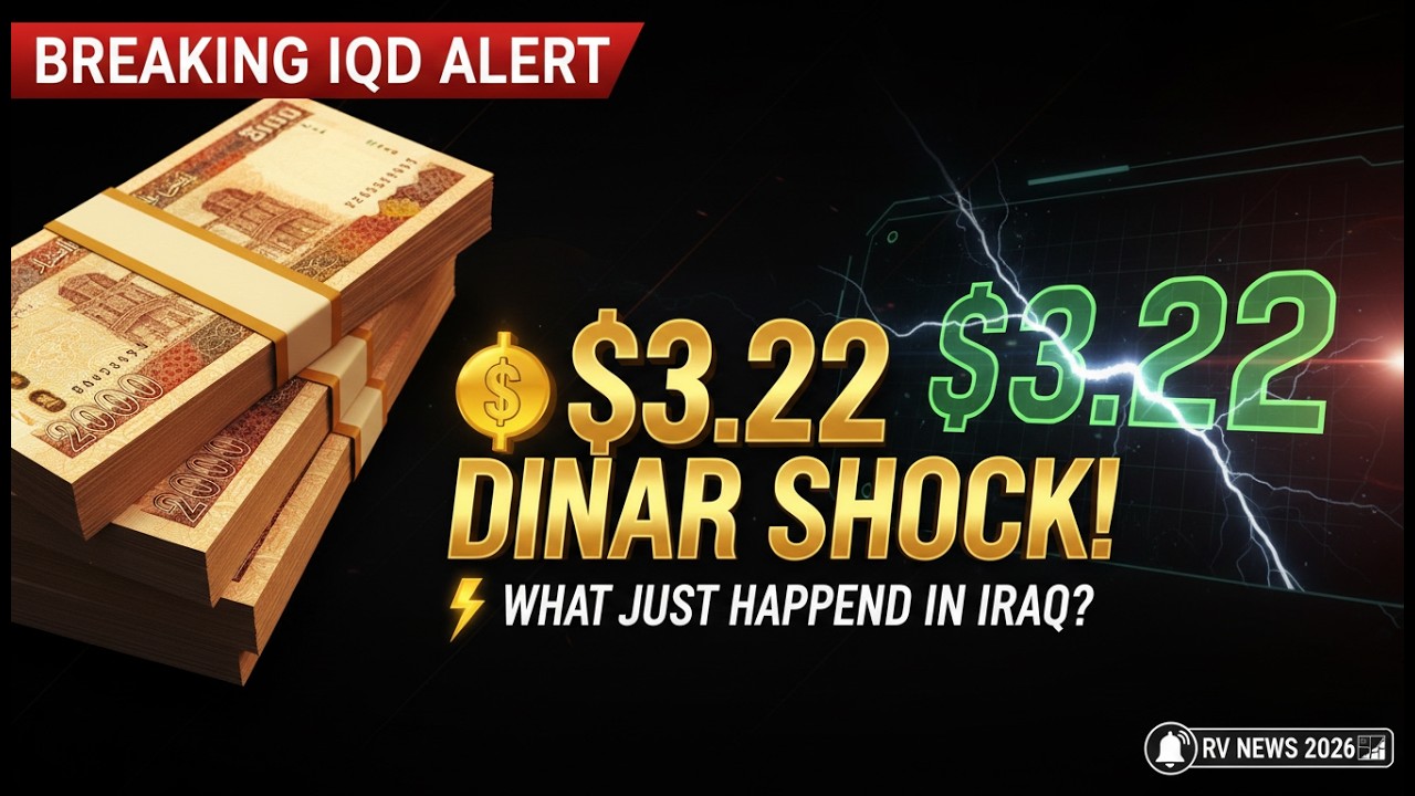 BREAKING: Iraq&rsquo;s Dinar Gains Global Forex Attention as CBI Signals Major Policy Update🎙️Iraqi Dinar