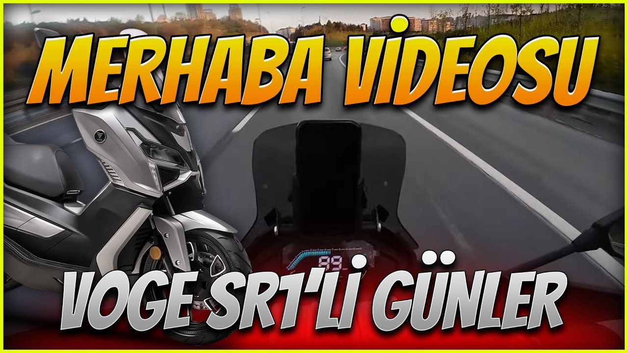 VOGE SR1 İLE MERHABA 🙏 #voge #sr125 #motovlog