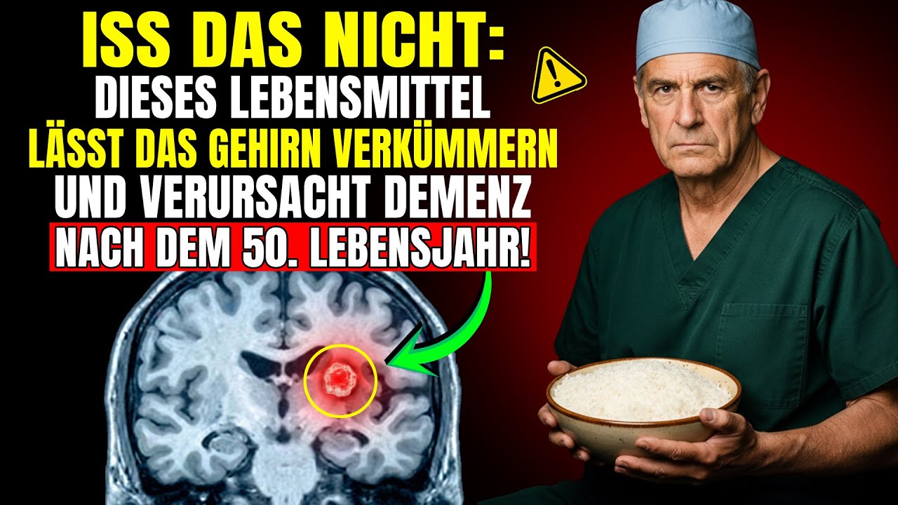 Die 5 gefährlichsten Lebensmittel für das Gehirn (die Sie um jeden Preis vermeiden sollten)