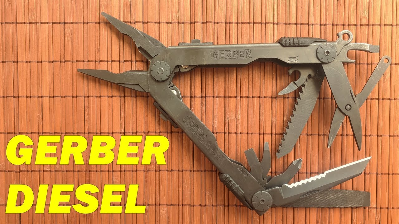 Мултитул GERBER DIESEL multi plier black