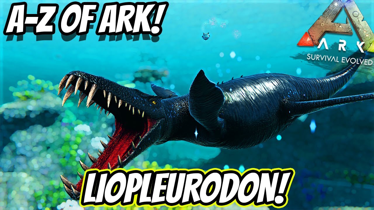 A-Z Of Ark! The LIOPLEURODON, The Most Untamed Dino!! || Ark Survival Evolved!