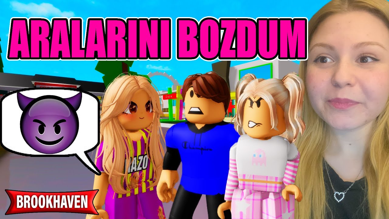 SEVGİLİLERİN ARASINI BOZDUM ROBLOX BROOKHAVEN TROLL #roblox #brookhaven #rp
