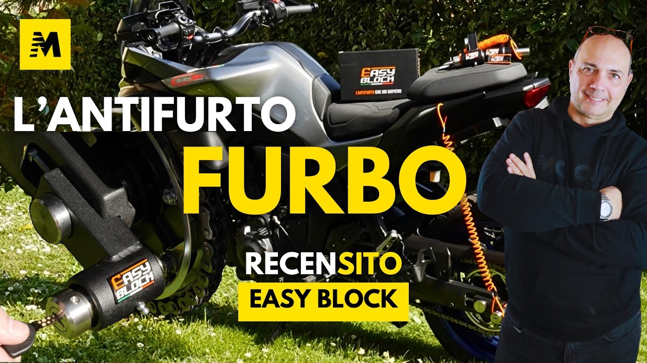 Antifurto moto e scooter:  Recensione EasyBlock il sistema 