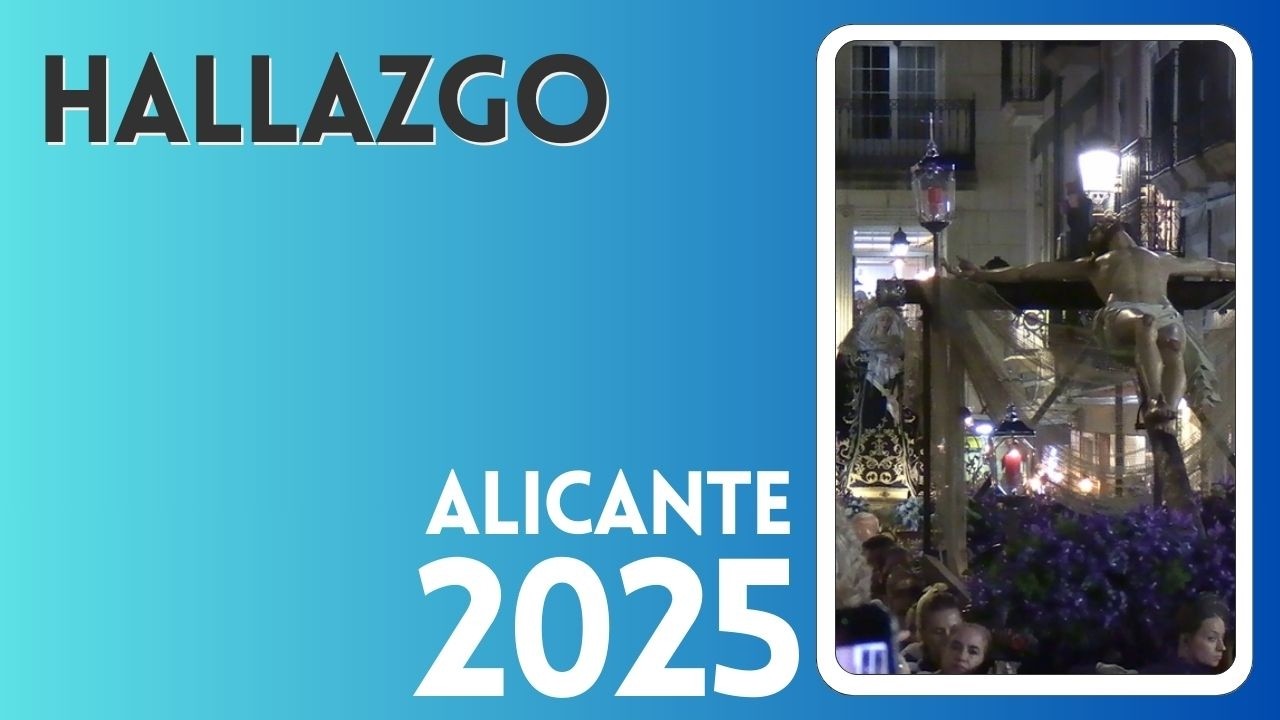 Cristo del Hallazgo. Alicante 2025.Domingo de Ramos