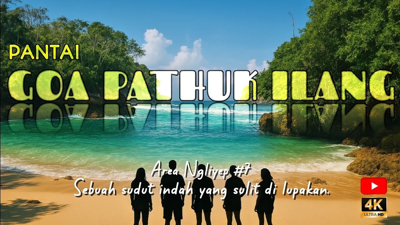 PANTAI GOA PATHUK ILANG! Gak Nyangka Ada Surga Tersembunyi di Balik Tebing Ngliyep #7