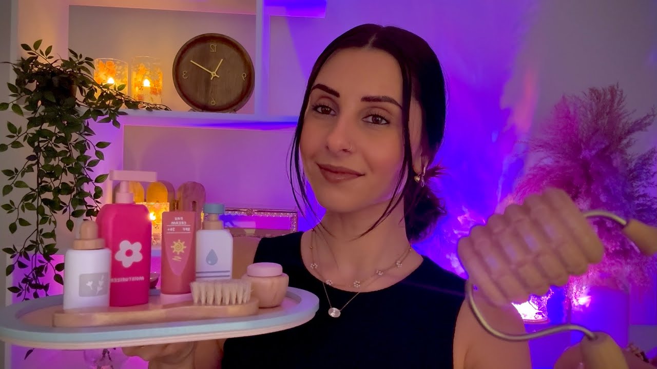 When Your Heart Feels Heavy 🤍 Wooden Spa ASMR for Deep Sleep + Scripture