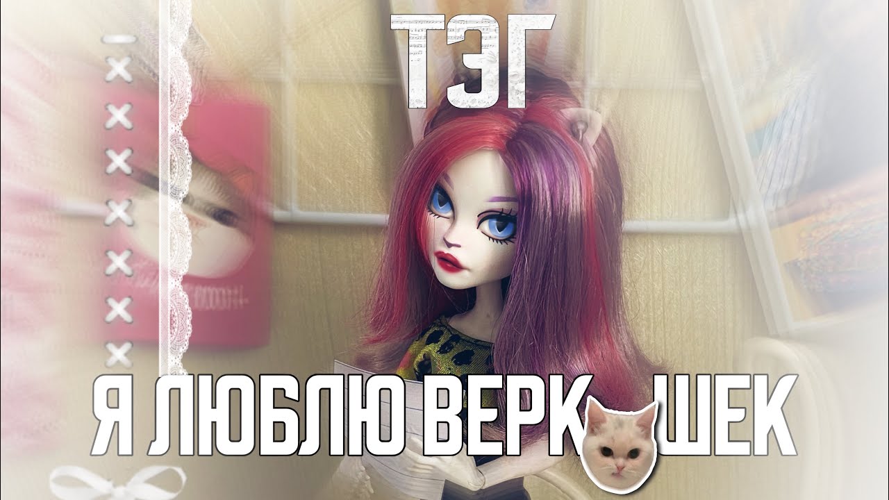 TAG: я люблю веркошек | stop motion monster high 