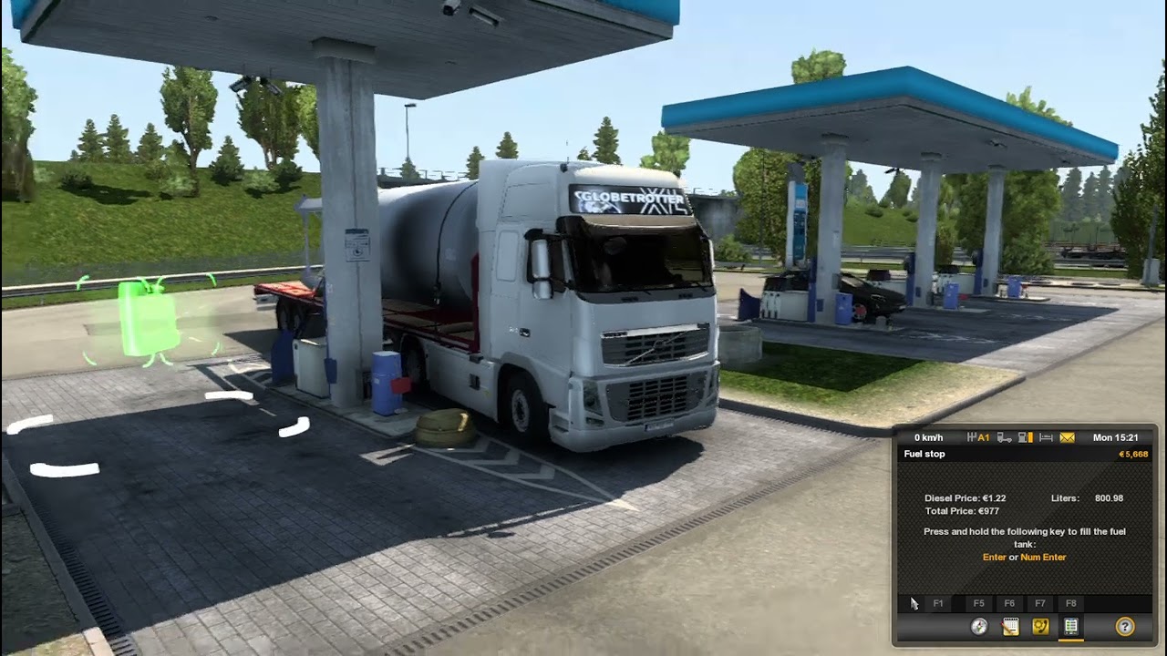 Euro Truck Simulator 2 الجزء الثالث من لعبة