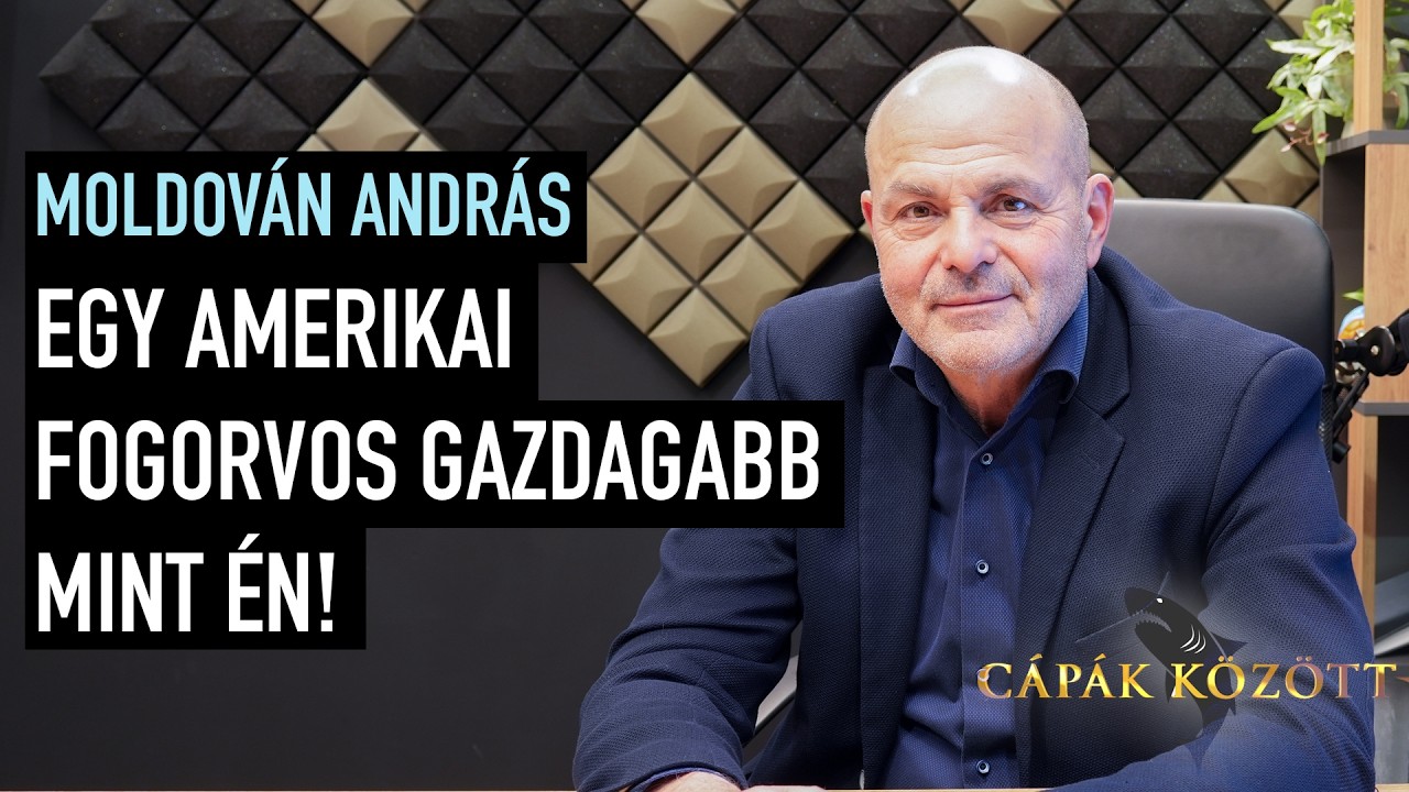 Moldován András - A kínai pénz, az játékpénz! #MoldovánAndrás #Cápákközött #Podcast