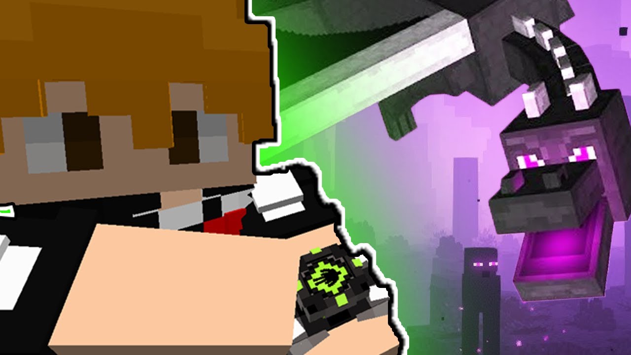 ZERANDO MINECRAFT PELA PRIMEIRA VEZ MAS... EU SOU O BEN 10! (tentei zerar...)