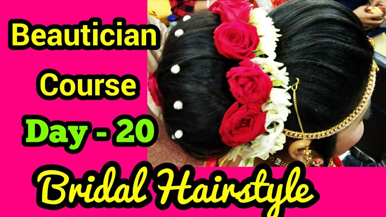 Bridal Hairstyle || Beautician Course, Day-20 || Neha Beauty Hub